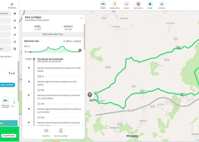 Maison d'hôtes Le Major *
